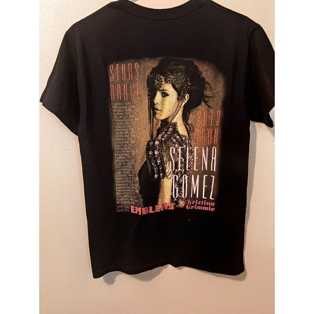Women's Selena Gomez Star Dance Tour Concert T Shirt Size S [EXCELLENT] - Picture 4 of 4